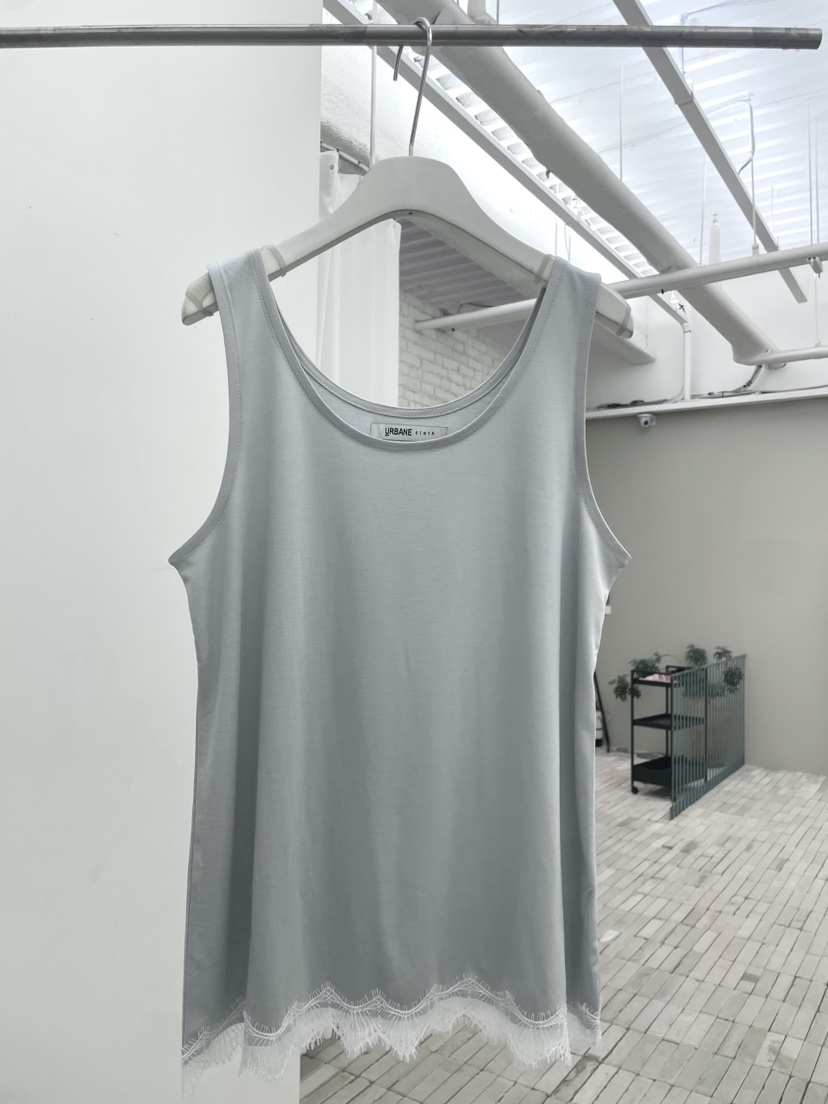 URBANE cloth韓國直郵女裝新品26春夏推薦休閑吊帶背心蕾絲URBANE cloth吊帶/背心圖色2