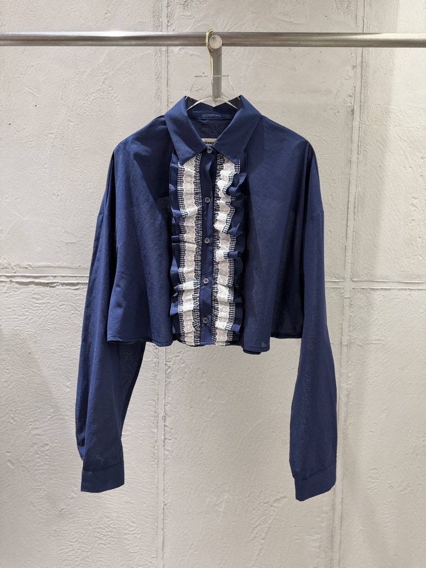 UNICO-p韓國直郵實拍女裝新品職業熱賣休閑26春夏襯衫蕾絲衫UNICO襯衫/蕾絲衫圖色2