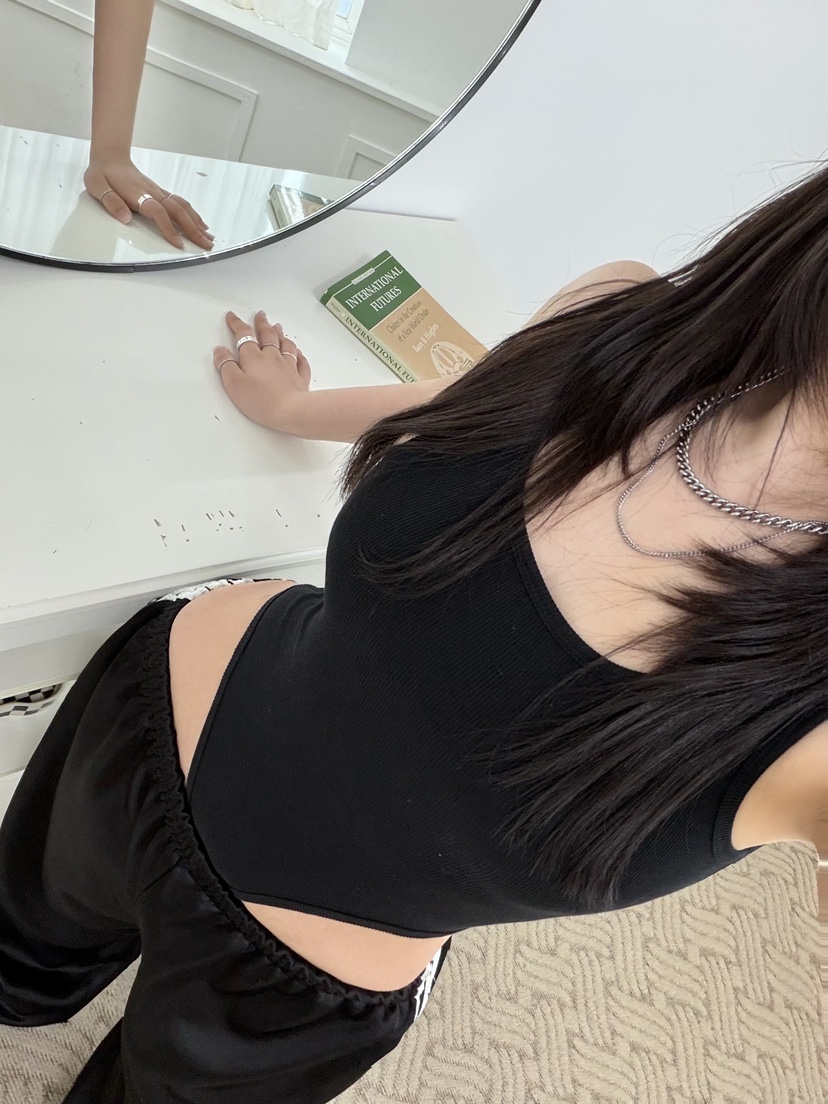 OKIE韓國東大門代購女士新款時尚熱賣26春夏休閑吊帶背心OKIE吊帶/背心