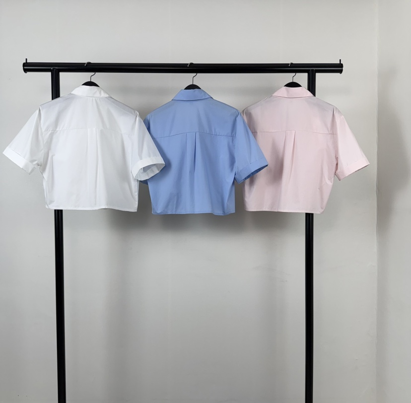 FEFFER韓國東大門直郵女士新款休閑26春夏職業襯衫蕾絲衫FEFFER襯衫/蕾絲衫