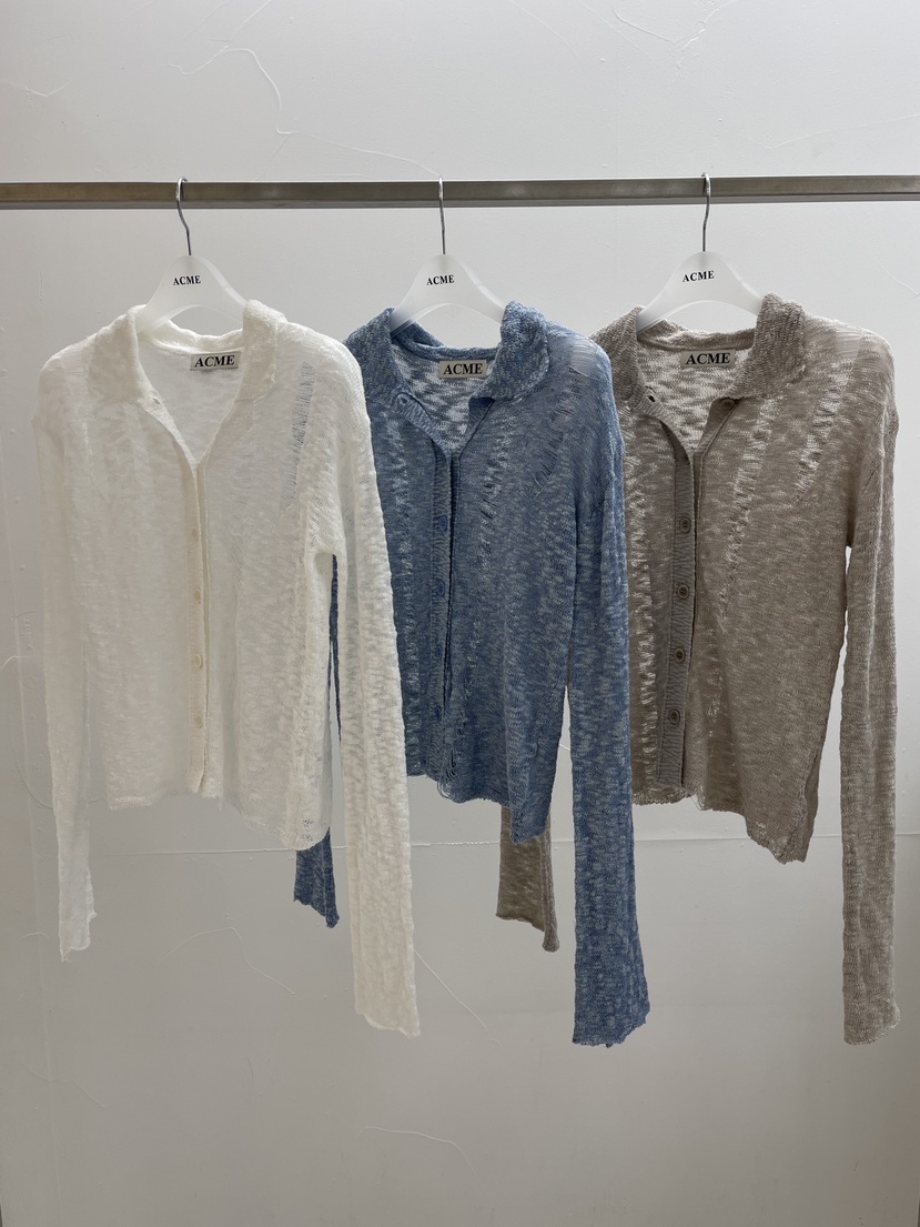 ACME韓國東大門代購女士新款休閑26春夏職業推薦人氣針織衫ACME針織衫