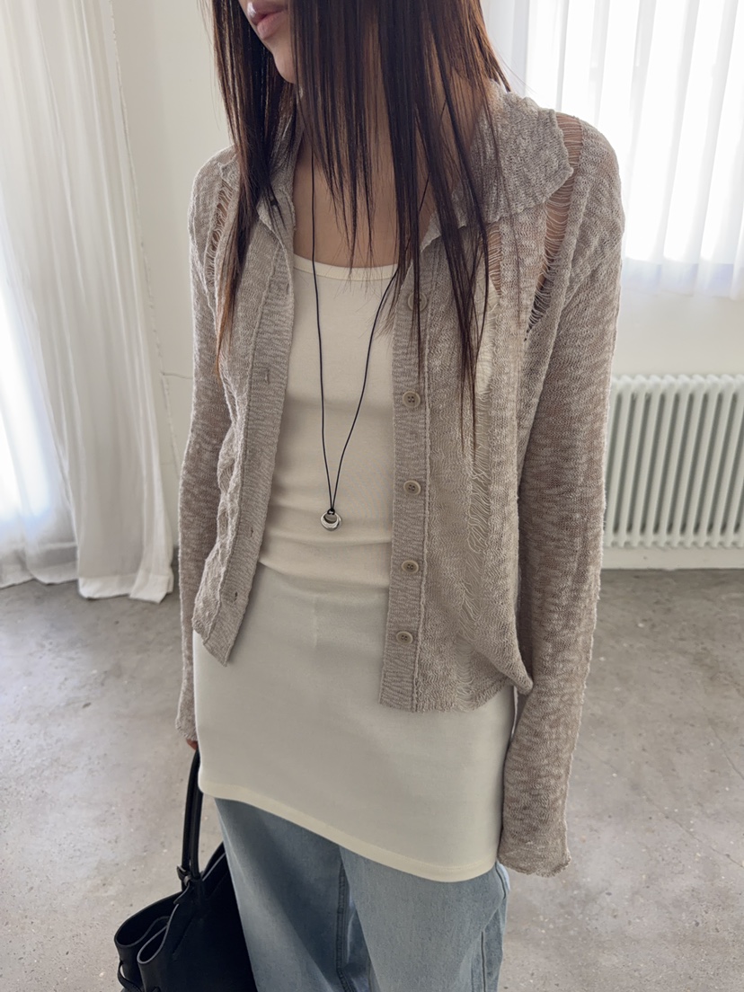 ACME韓國東大門代購女士新款休閑26春夏職業推薦人氣針織衫ACME針織衫