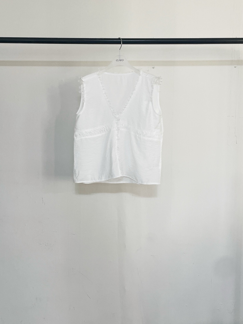 CLAFO韓國直郵實拍女裝新品熱賣人氣休閑推薦吊帶背心蕾絲CLAFO吊帶/背心圖色2