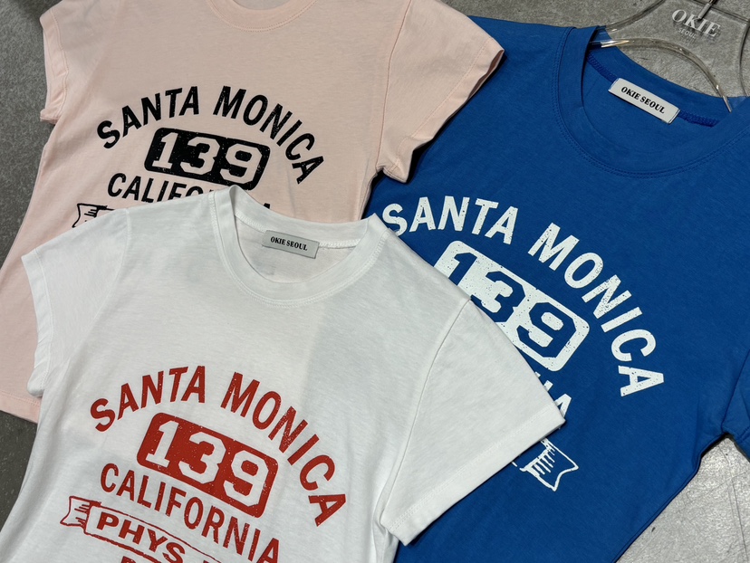 OKIE韓國東大門代購女裝新品休閑職業26春夏推薦時尚熱賣T恤OKIET恤