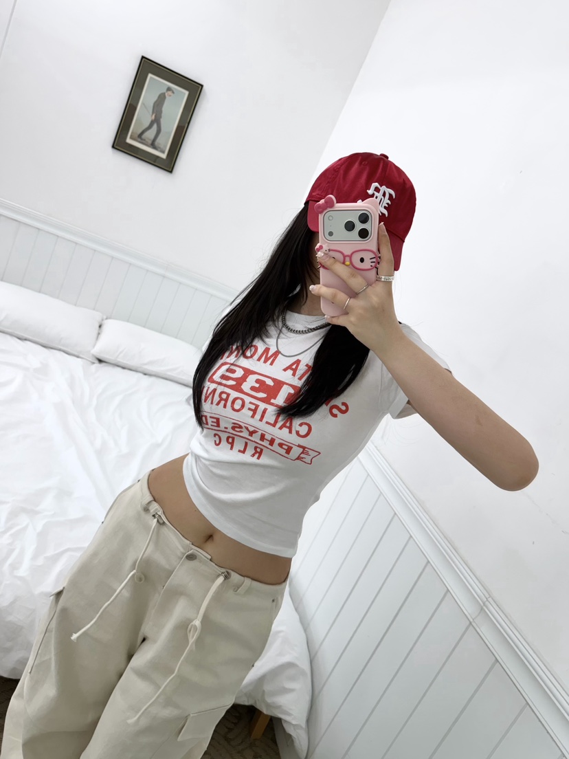 OKIE韓國東大門代購女裝新品休閑職業26春夏推薦時尚熱賣T恤OKIET恤