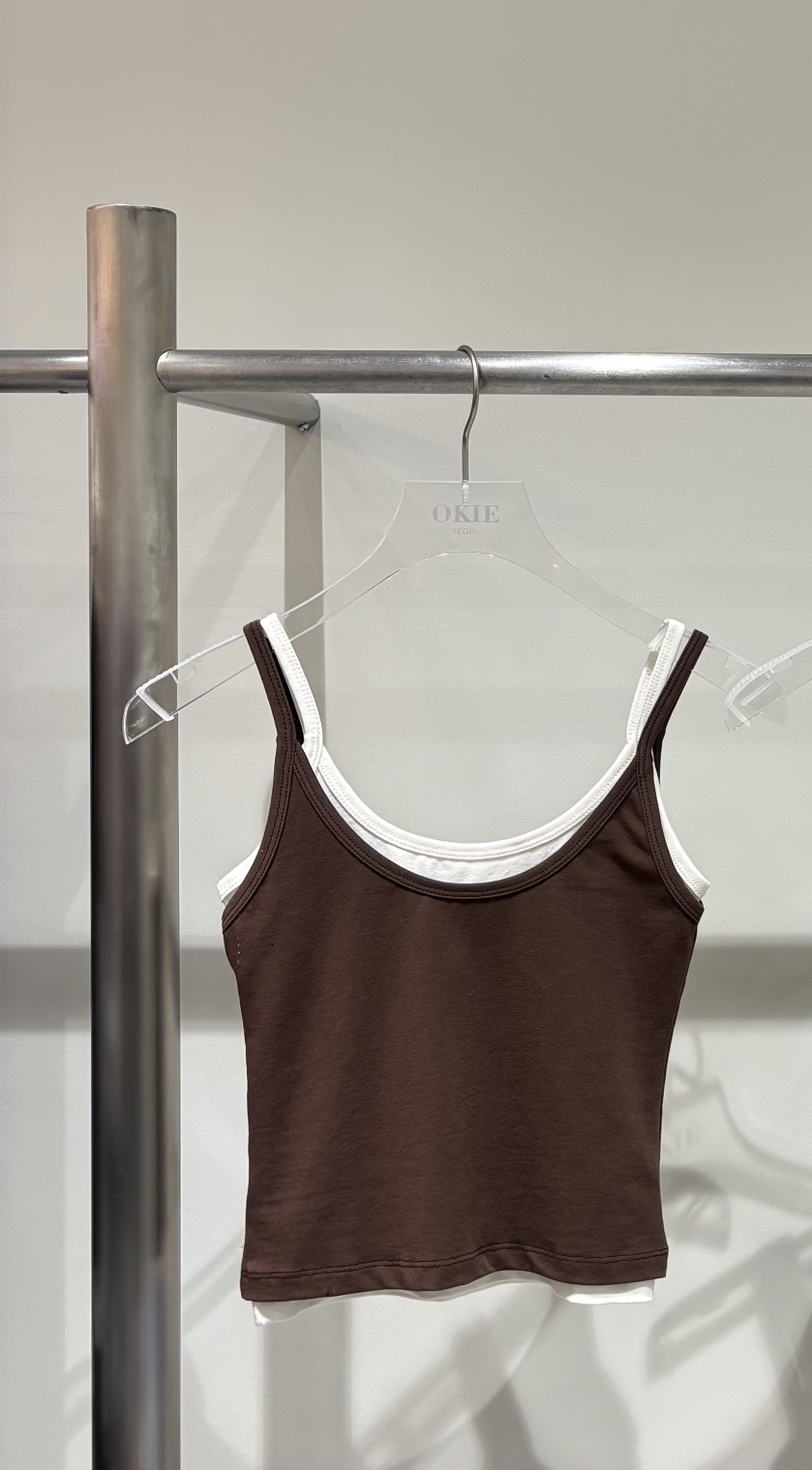 OKIE韓國直郵實拍女士新品時尚推薦職業人氣吊帶背心蕾絲OKIE吊帶/背心圖色3