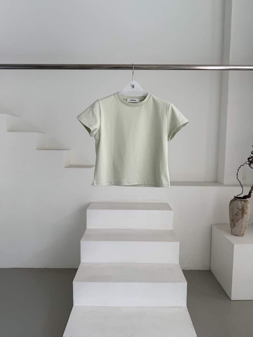 OATMEAL韓國東大門直郵女士新款推薦熱賣人氣26春夏職業T恤OATMEALT恤圖色6