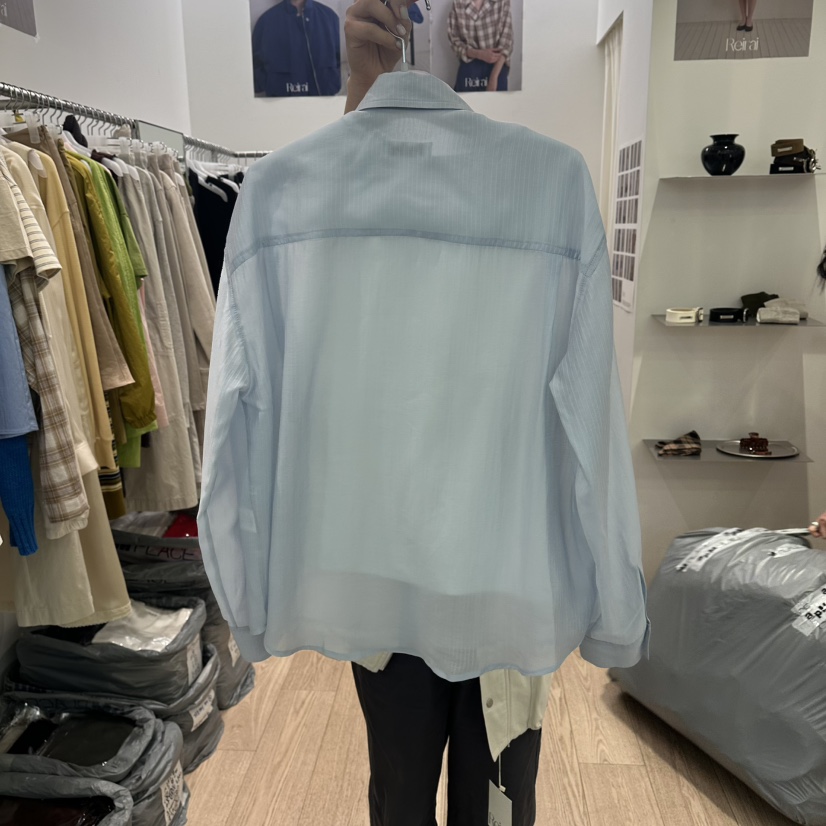 REIRAI韓國東大門直郵女士新款26春夏熱賣時尚襯衫蕾絲衫Reirai襯衫/蕾絲衫