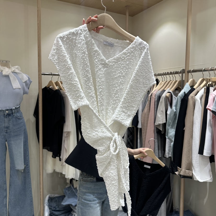 VINTAGE VIBE韓國代購女士新品人氣推薦26春夏襯衫蕾絲衫VINTAGE VIBE襯衫/蕾絲衫圖色1