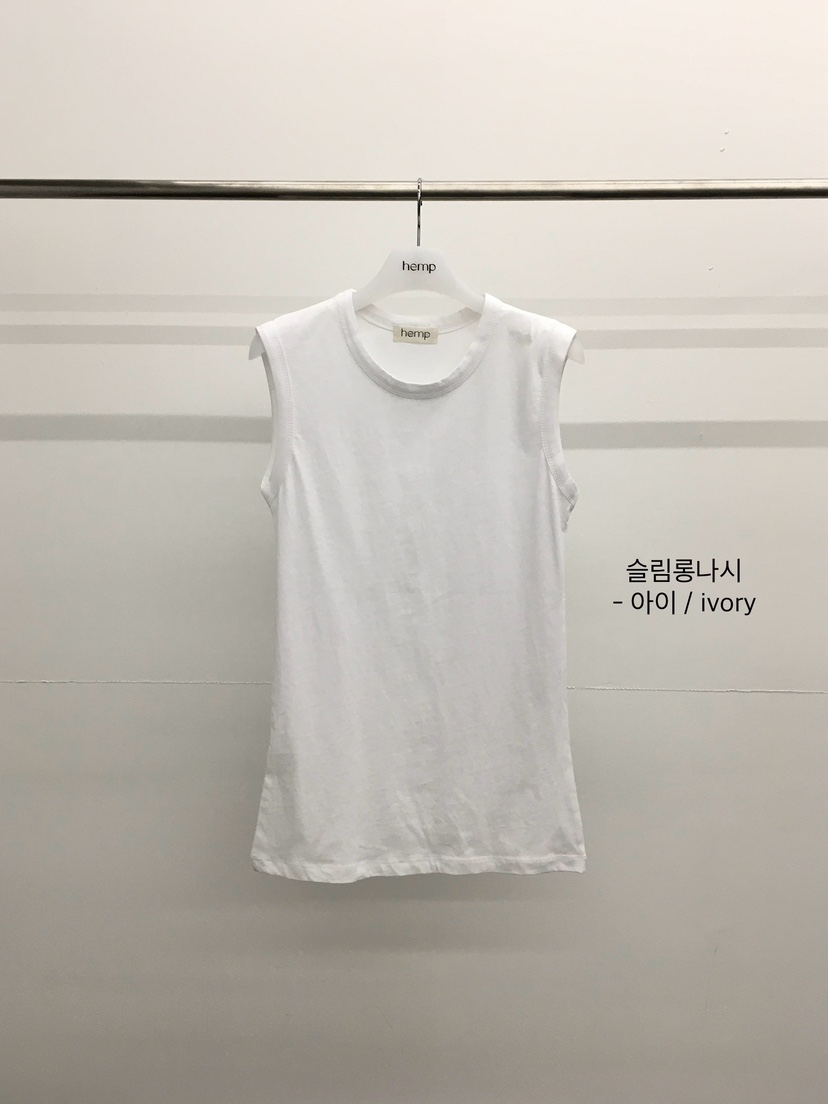 HEMP-P韓國直郵實拍女士新品時尚人氣熱賣吊帶背心修身長款hemp吊帶/背心圖色1