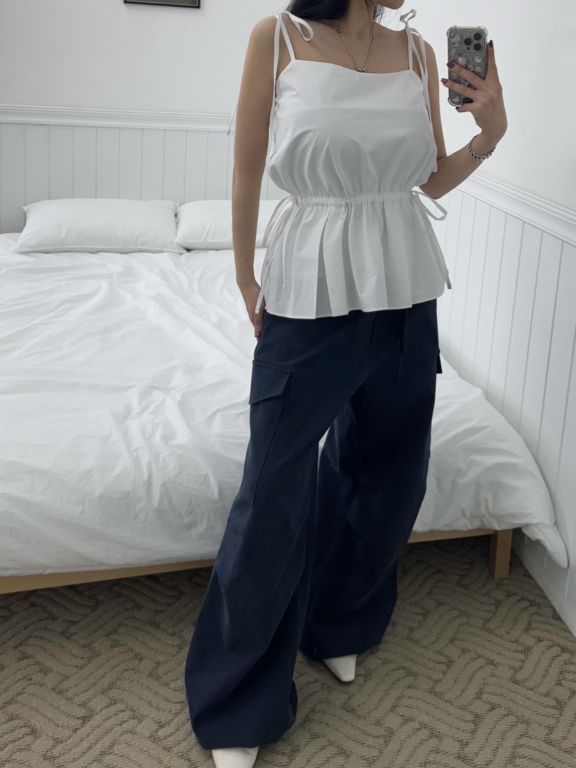 OKIE韓國東大門直郵女裝新款推薦26春夏時尚熱賣吊帶背心OKIE吊帶/背心