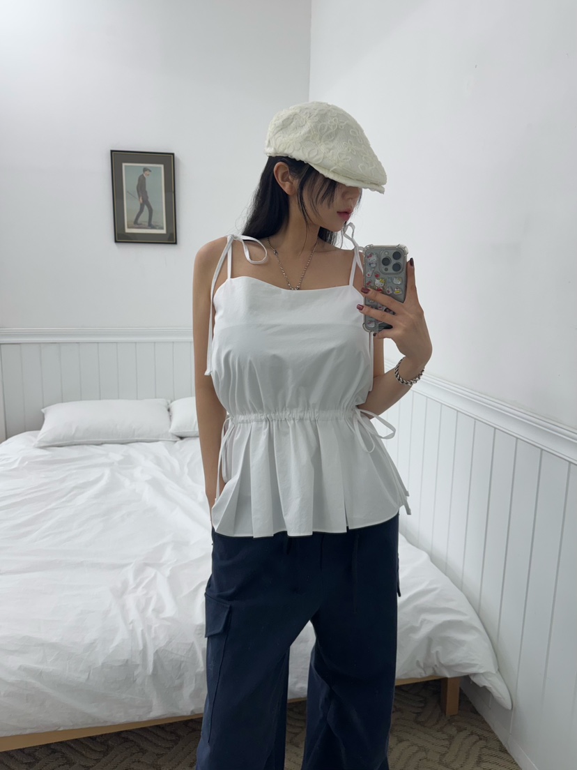 OKIE韓國東大門直郵女裝新款推薦26春夏時尚熱賣吊帶背心OKIE吊帶/背心