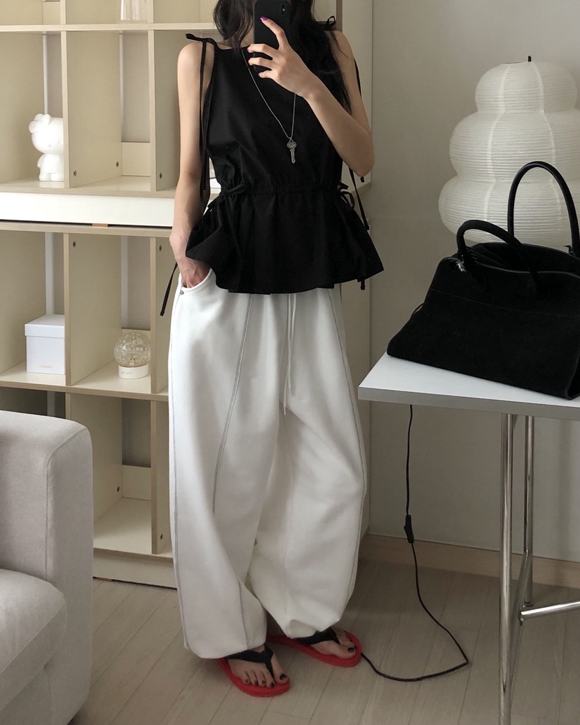 OKIE韓國東大門直郵女裝新款推薦26春夏時尚熱賣吊帶背心OKIE吊帶/背心