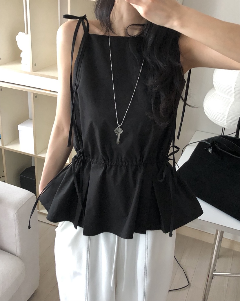 OKIE韓國東大門直郵女裝新款推薦26春夏時尚熱賣吊帶背心OKIE吊帶/背心