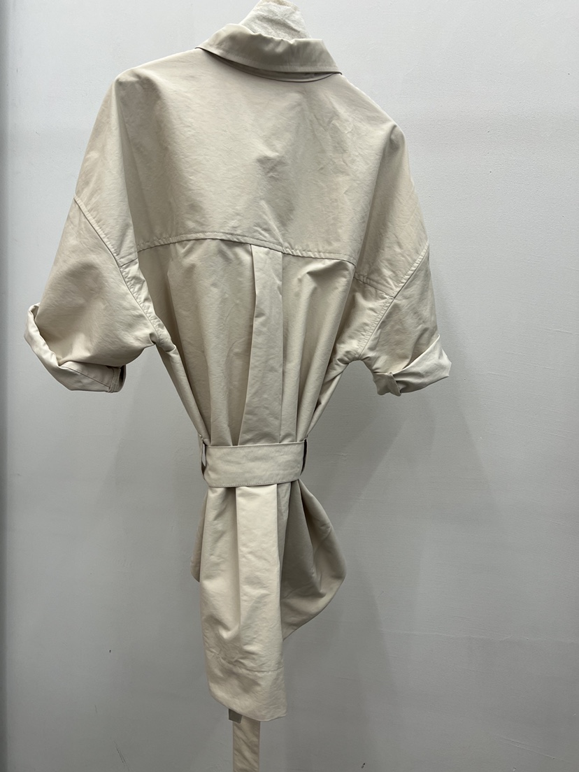 UNANSWERED-MYSTERY/FIFO韓國直郵實拍女裝新款26春夏襯衫蕾絲衫含腰帶UNANSWERED-MYSTERY/FIFO襯衫/蕾絲衫