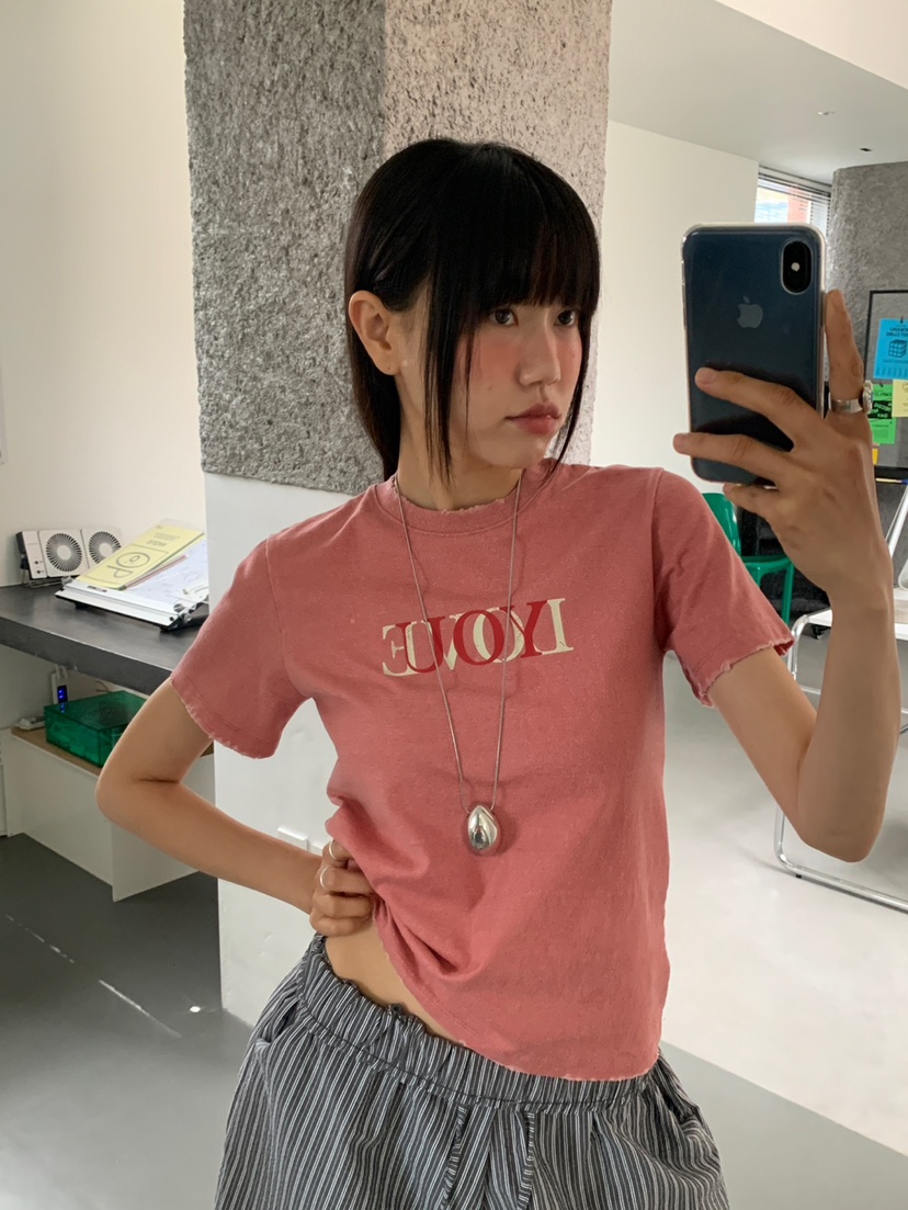 MORE THAN-P韓國代購女裝新款人氣休閑職業熱賣26春夏T恤MORE THANT恤