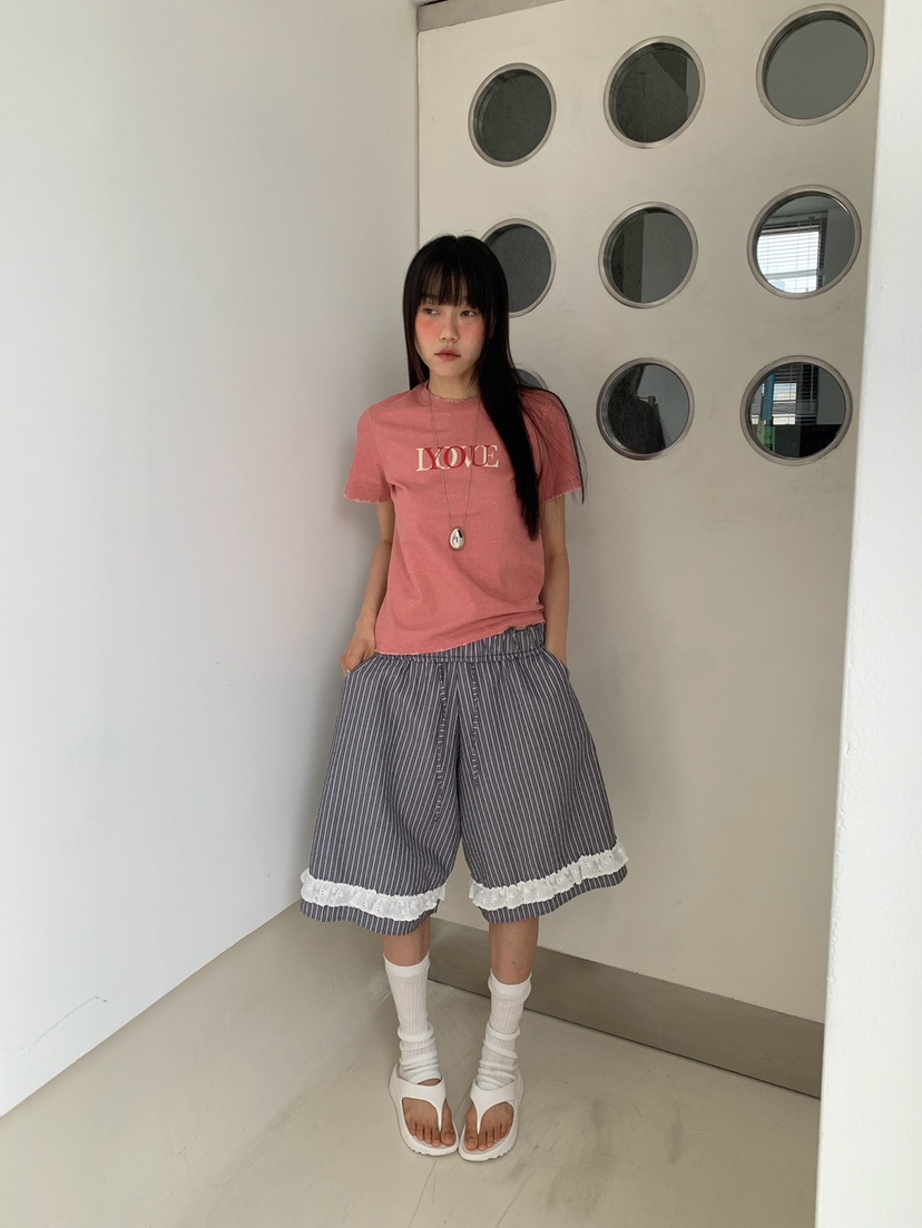 MORE THAN-P韓國代購女裝新款人氣休閑職業熱賣26春夏T恤MORE THANT恤