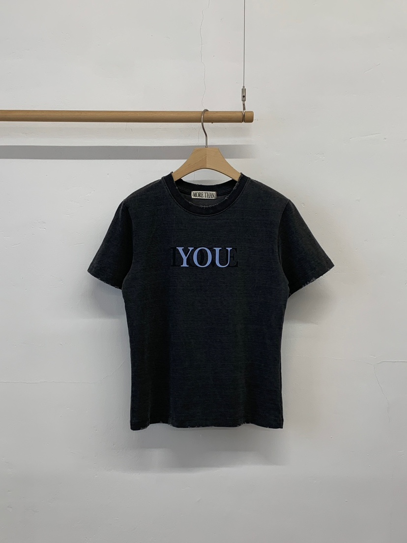 MORE THAN-P韓國代購女裝新款人氣休閑職業熱賣26春夏T恤MORE THANT恤圖色3