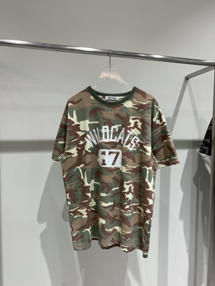 OKIE韓國直郵女裝新品時尚職業26春夏休閑人氣推薦熱賣T恤OKIET恤圖色1