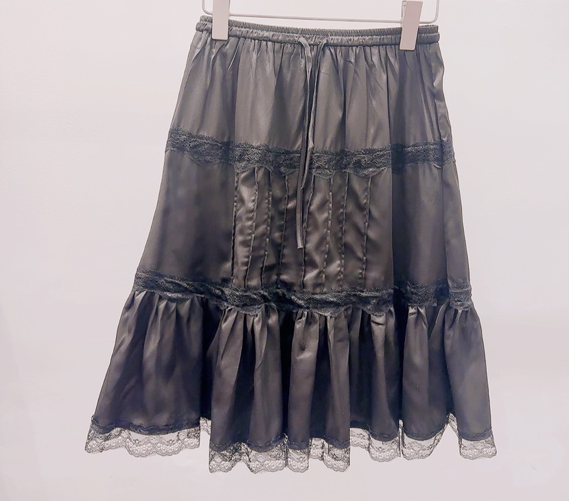 AWESOME-P韓國直郵女士新品26春夏時尚半身裙中短裙真絲AWESOME-P半身裙/中短裙圖色2