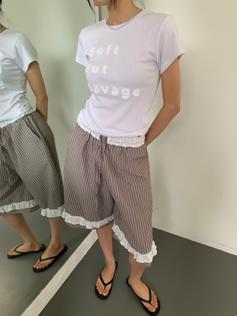 MORE THAN-P韓國東大門代購女裝新款26春夏推薦熱賣T恤MORE THANT恤