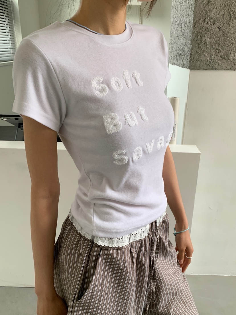 MORE THAN-P韓國東大門代購女裝新款26春夏推薦熱賣T恤MORE THANT恤