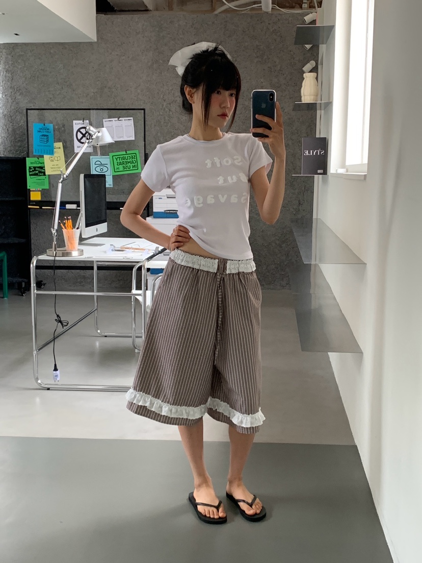 MORE THAN-P韓國東大門代購女裝新款26春夏推薦熱賣T恤MORE THANT恤