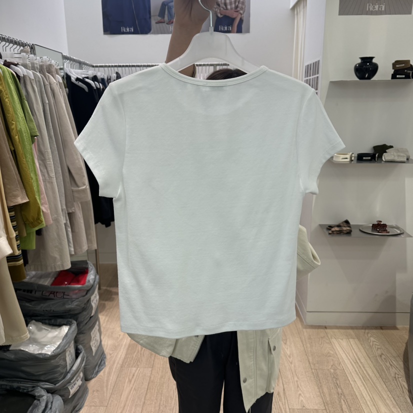 REIRAI韓國東大門直郵女裝新品26春夏休閑職業推薦時尚T恤ReiraiT恤