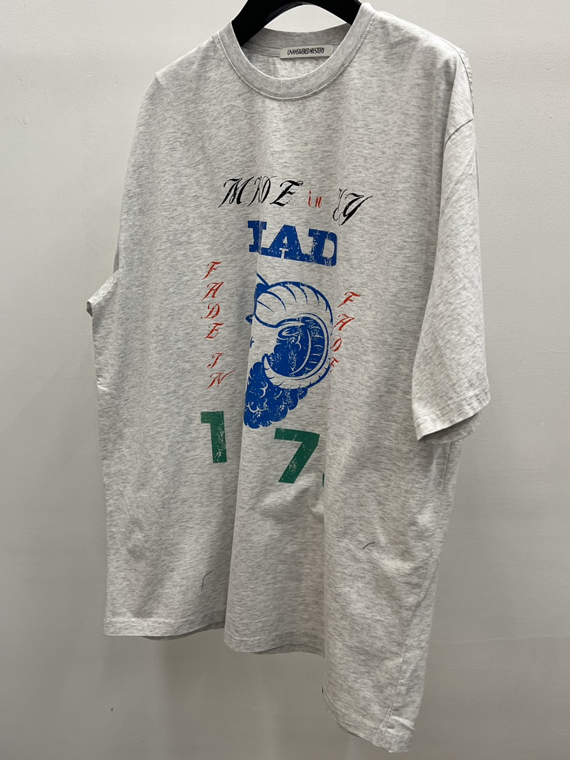 UNANSWERED-MYSTERY/FIFO韓國直郵女裝新款職業推薦T恤UNANSWERED-MYSTERY/FIFOT恤圖色1