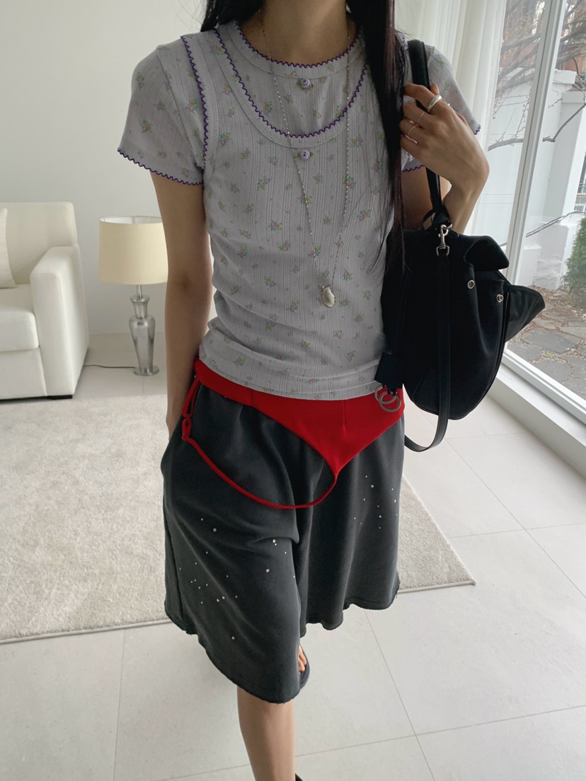 JKICHI韓國直郵女士新品熱賣推薦人氣時尚26春夏套裝孔眼JKICHI套裝