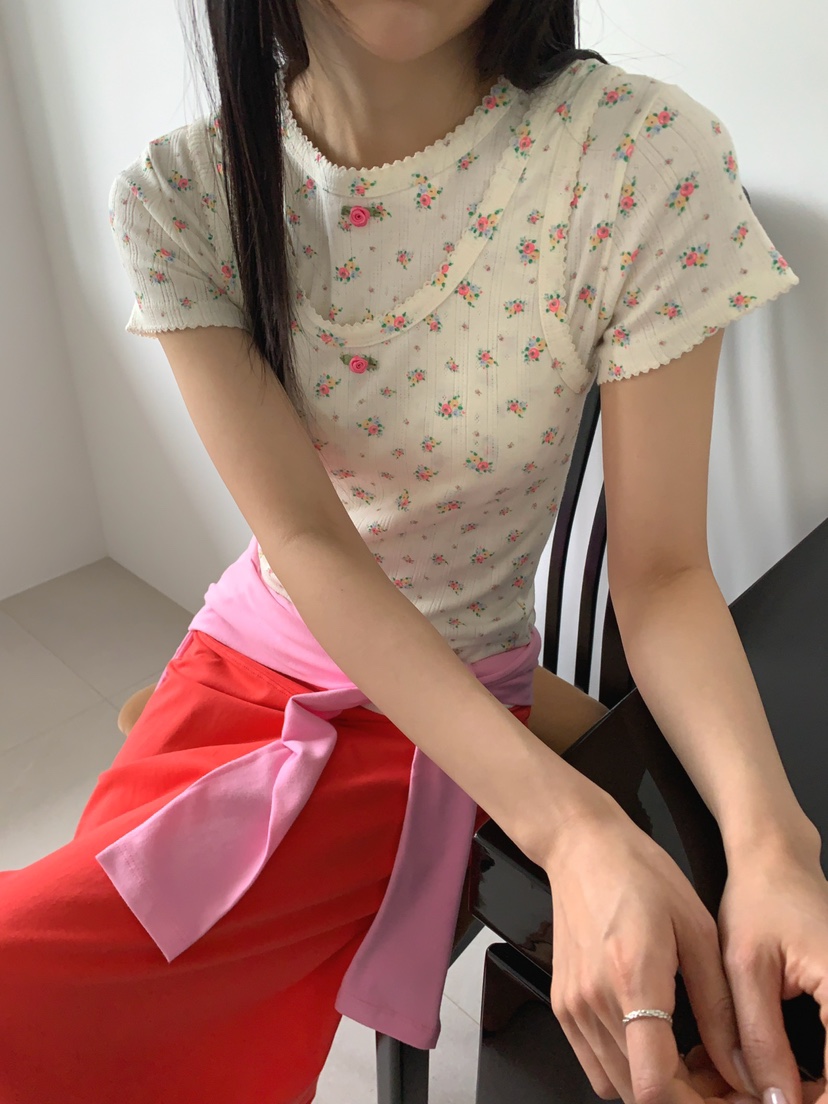 JKICHI韓國直郵女士新品熱賣推薦人氣時尚26春夏套裝孔眼JKICHI套裝