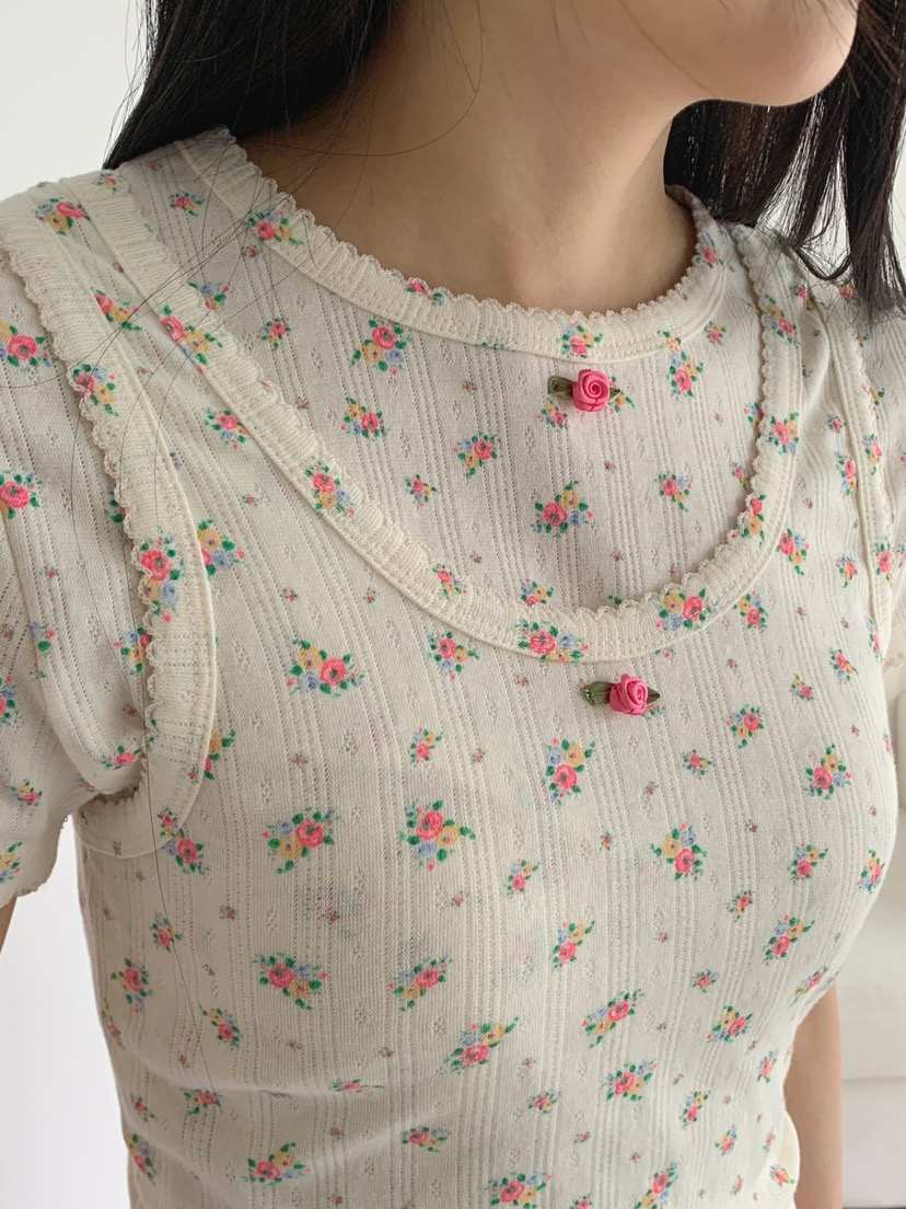 JKICHI韓國直郵女士新品熱賣推薦人氣時尚26春夏套裝孔眼JKICHI套裝