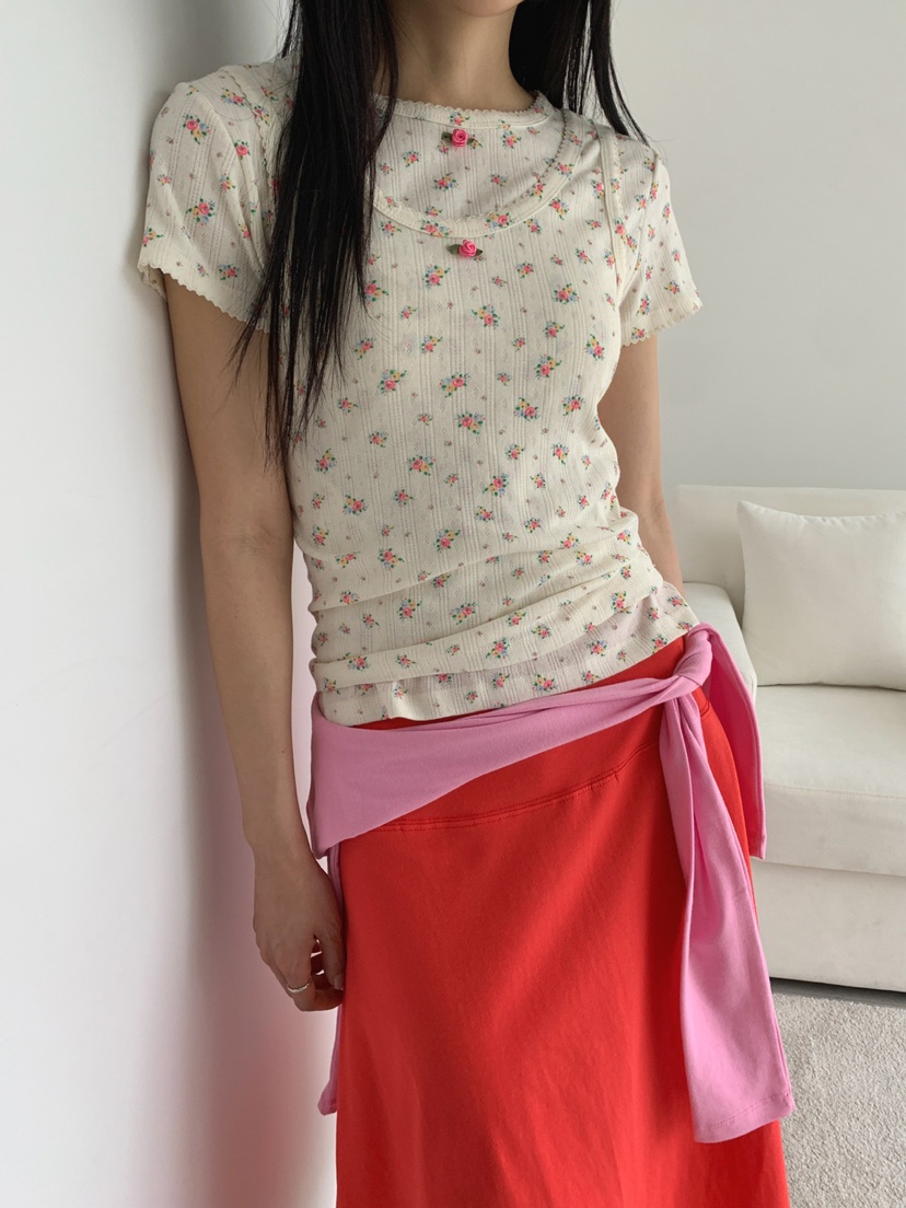 JKICHI韓國直郵女士新品熱賣推薦人氣時尚26春夏套裝孔眼JKICHI套裝