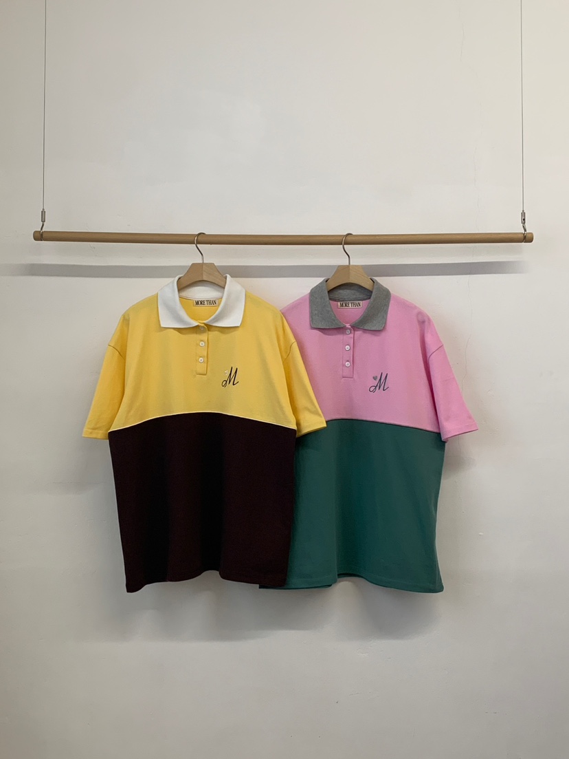 MORE THAN-P韓國直郵實拍女士新款時尚熱賣推薦人氣T恤MORE THANT恤