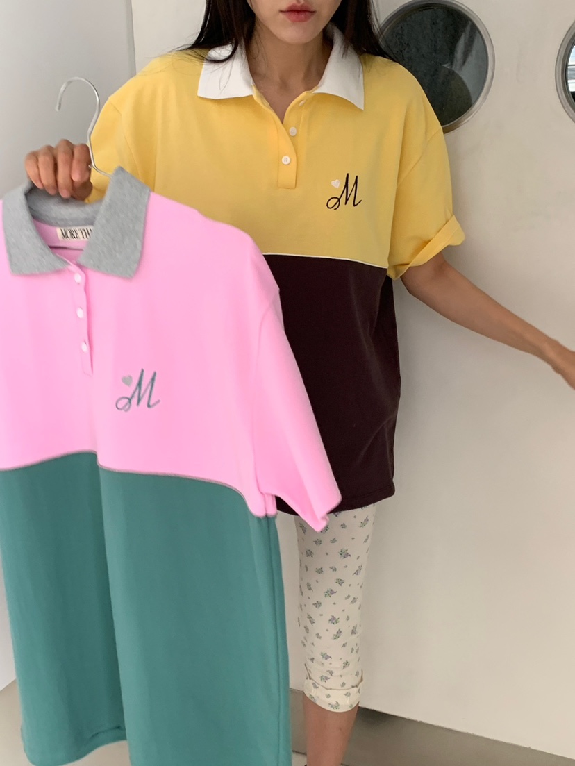 MORE THAN-P韓國直郵實拍女士新款時尚熱賣推薦人氣T恤MORE THANT恤