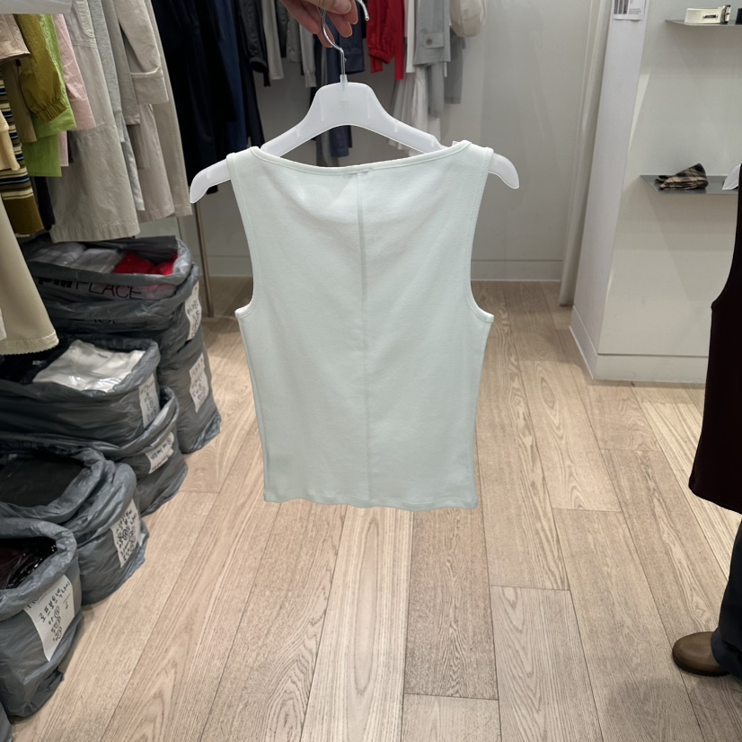 REIRAI韓國直郵實拍女士新品26春夏職業推薦吊帶背心船領Reirai吊帶/背心