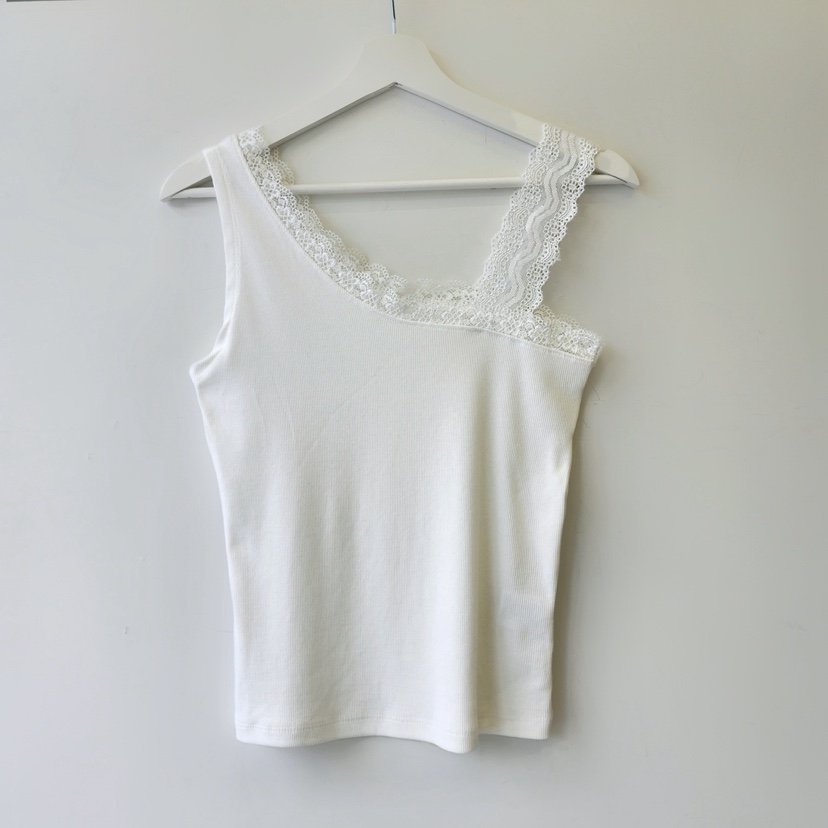LA BLOOM韓國直郵實拍女裝新款時尚休閑推薦吊帶背心蕾絲La Bloom吊帶/背心圖色1