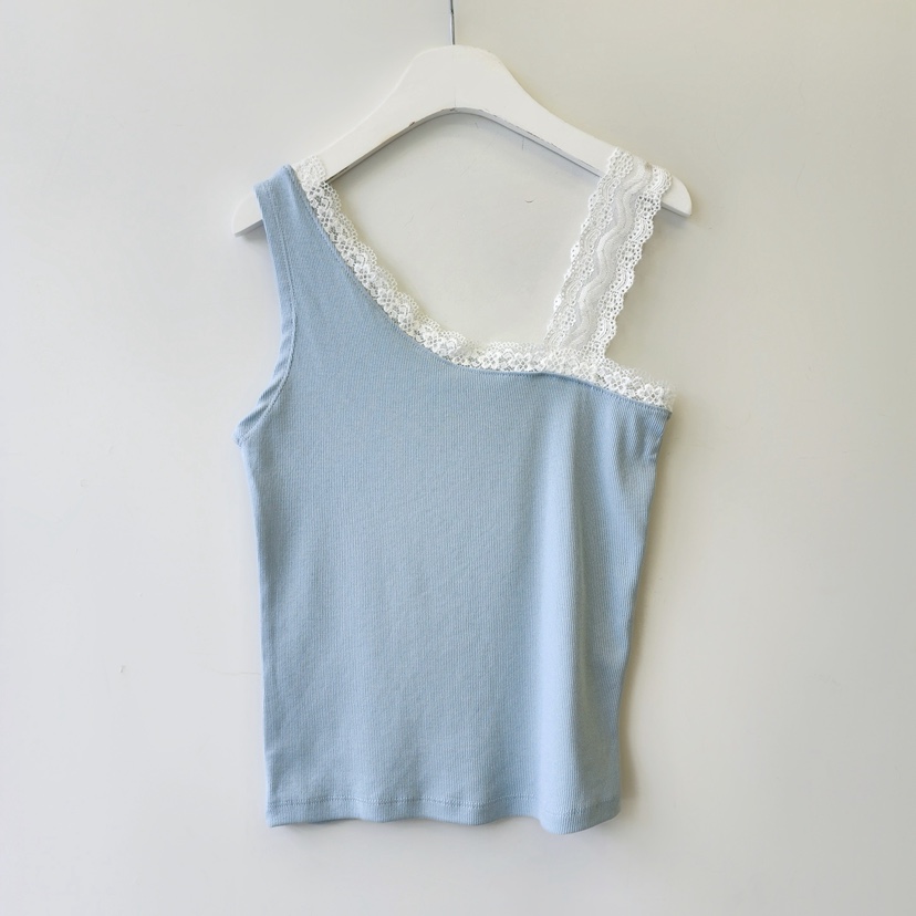 LA BLOOM韓國直郵實拍女裝新款時尚休閑推薦吊帶背心蕾絲La Bloom吊帶/背心圖色3