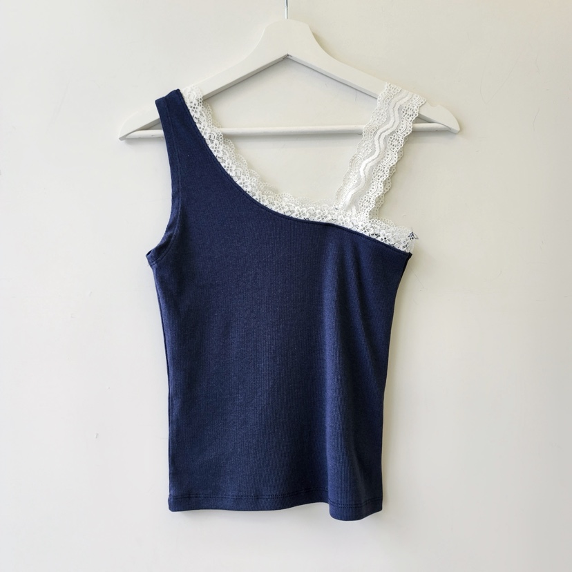 LA BLOOM韓國直郵實拍女裝新款時尚休閑推薦吊帶背心蕾絲La Bloom吊帶/背心圖色5