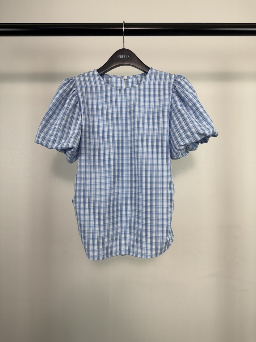 FEFFER韓國直郵實拍女士新款人氣26春夏職業時尚襯衫蕾絲衫FEFFER襯衫/蕾絲衫圖色1