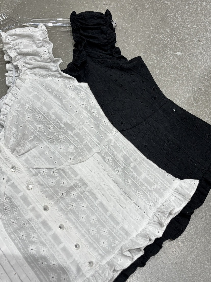 OKIE韓國代購女士新款熱賣人氣推薦時尚休閑26春夏襯衫蕾絲衫OKIE襯衫/蕾絲衫