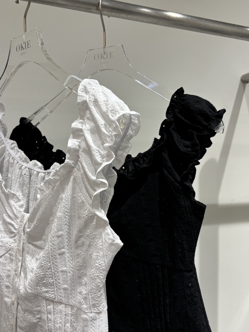 OKIE韓國代購女士新款熱賣人氣推薦時尚休閑26春夏襯衫蕾絲衫OKIE襯衫/蕾絲衫