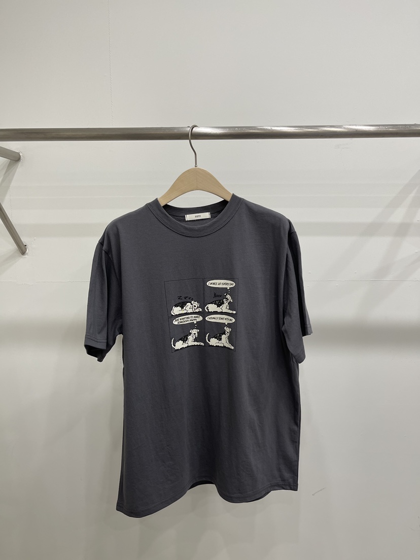 FIFTY韓國東大門直郵女裝新款推薦職業時尚人氣休閑熱賣T恤FIFTYT恤圖色2