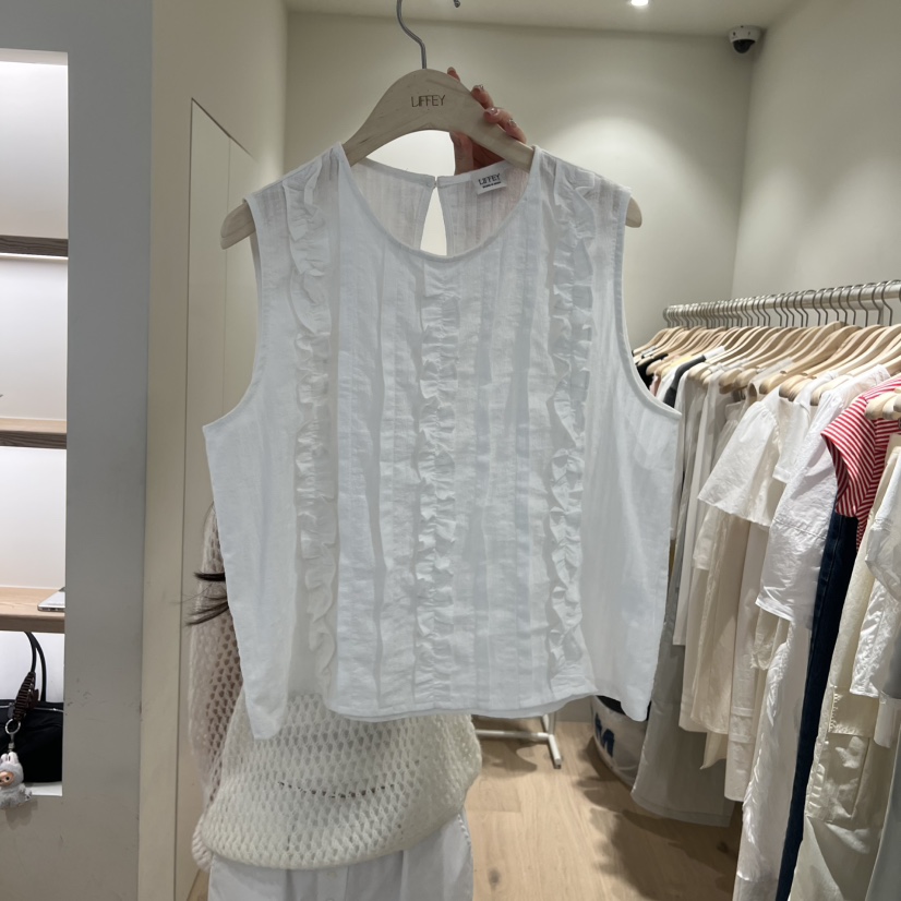 LIFFEY韓國東大門代購女裝新款職業時尚26春夏推薦吊帶背心LIFFEY吊帶/背心圖色1