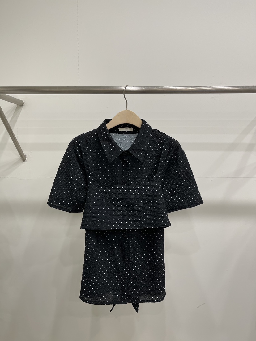 FIFTY韓國東大門代購女裝新款推薦時尚休閑職業襯衫蕾絲衫FIFTY襯衫/蕾絲衫圖色2