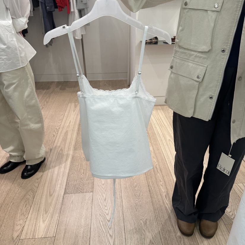 REIRAI韓國東大門代購女裝新品時尚職業推薦吊帶背心蕾絲Reirai吊帶/背心
