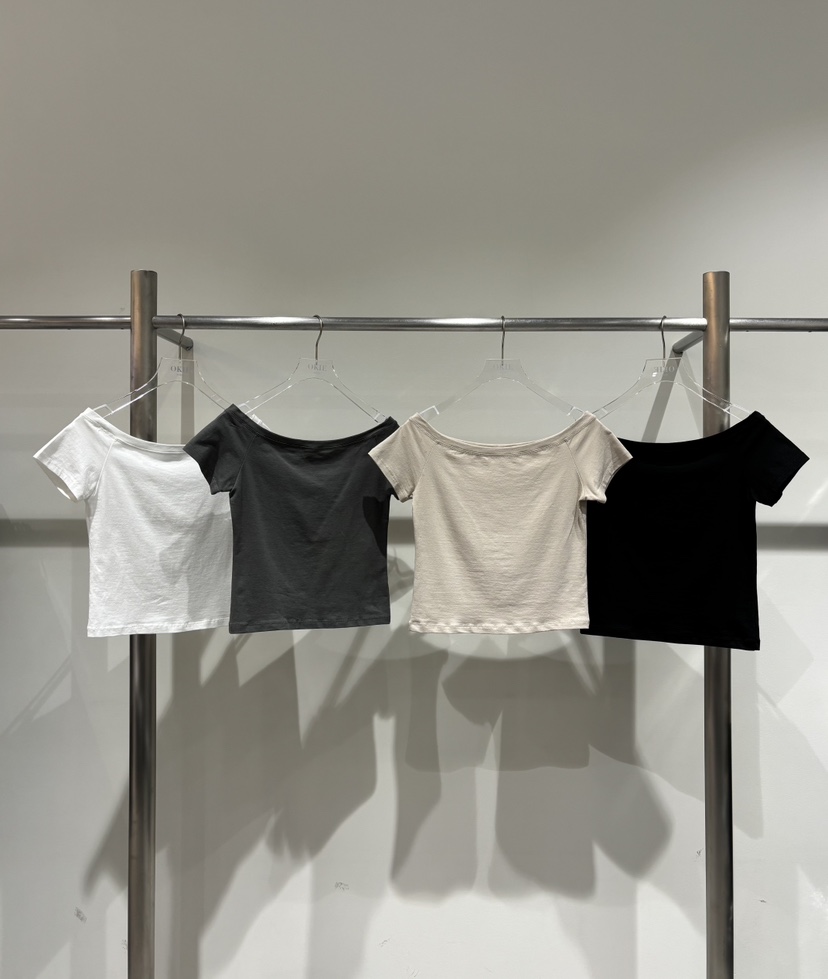 OKIE韓國代購女裝新品職業時尚休閑人氣熱賣推薦26春夏T恤OKIET恤