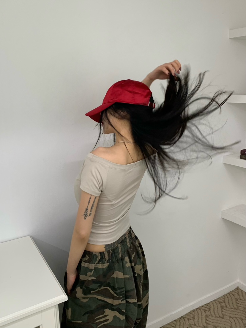 OKIE韓國代購女裝新品職業時尚休閑人氣熱賣推薦26春夏T恤OKIET恤