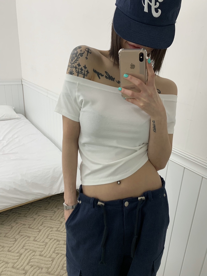 OKIE韓國代購女裝新品職業時尚休閑人氣熱賣推薦26春夏T恤OKIET恤