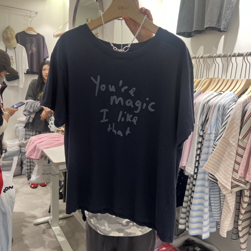 CELLI韓國直郵實拍女裝新品職業推薦時尚休閑熱賣26春夏T恤CELLIT恤圖色4